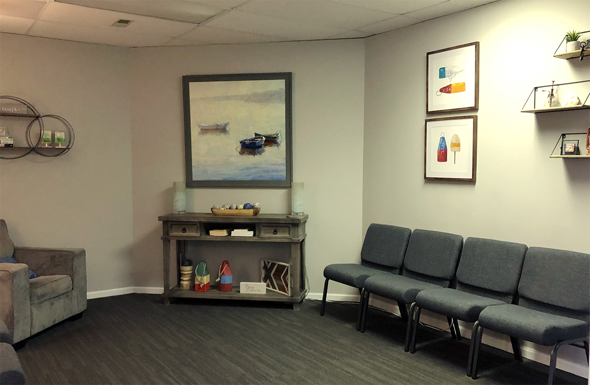 Gold Circle Counseling reception area.